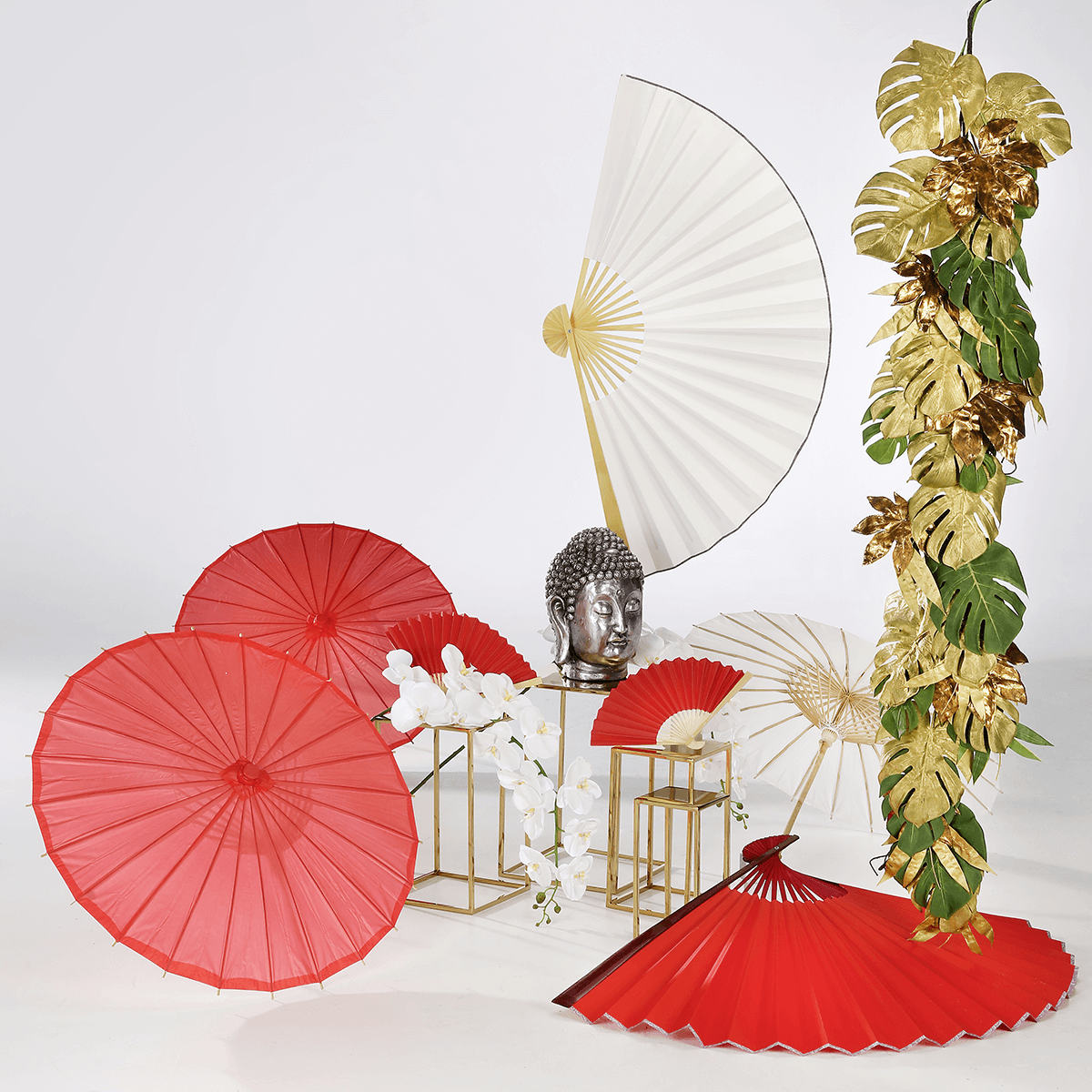 Conjunto de mesas de metal oro 4 piezas - 6 Conjunto de mesas de metal oro 4 piezas - 6