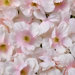Künstliches Kirschblüten-Paneel rosa - 4