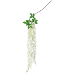 Artificial branch Wisteria white, 170 cm - 0