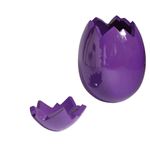 Decorative Easter egg, length 70 cm, lilac - 0