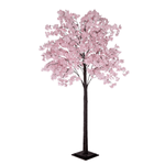 Árbol con flores de cerezo, 240 cm, rosa - 0