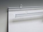 Clamp rails, transparent, 60 cm long - 4