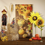 Artificial giant sunflower 135 cm - 2