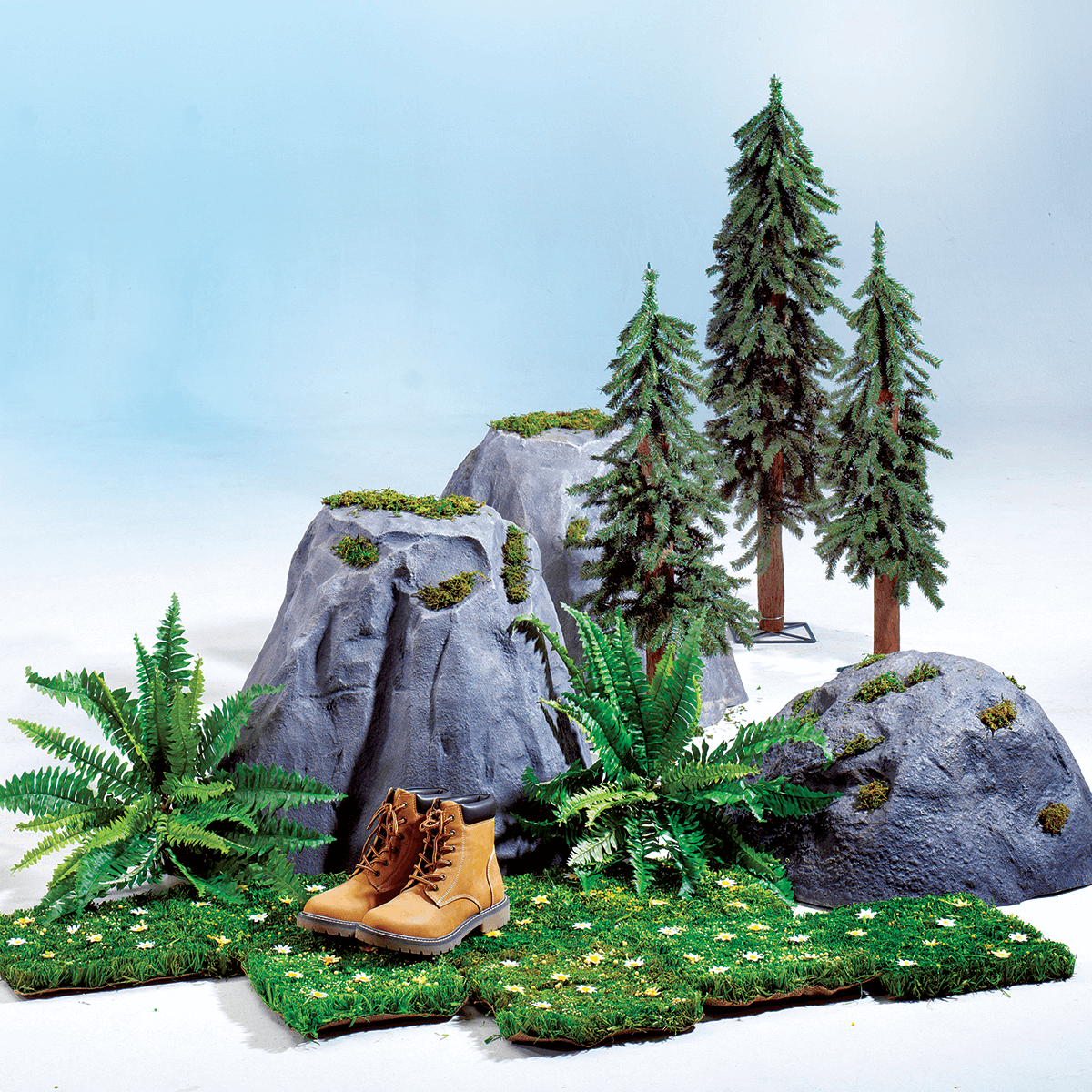 Rocas decorativas resistentes a la intemperie, 44 x 50 cm - 6 Rocas decorativas resistentes a la intemperie, 44 x 50 cm - 6