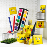 Conjunto de expositores Emoji 3 piezas 45 cm - 1