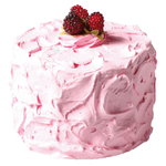 Raspberry cake food dummy 15 cm Ø - 0