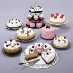 Raspberry cake food dummy 15 cm Ø - 1