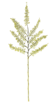 Artificial fern branch with snow, length 80 cm - 0