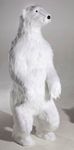 Life size animal figure polar bear, height 190 cm - 6