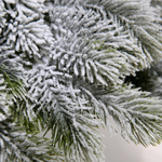 Rama de abeto artificial con nieve, longitud 110 cm - 3