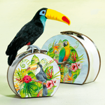 Decorative bird Toucan length 33 cm - 6