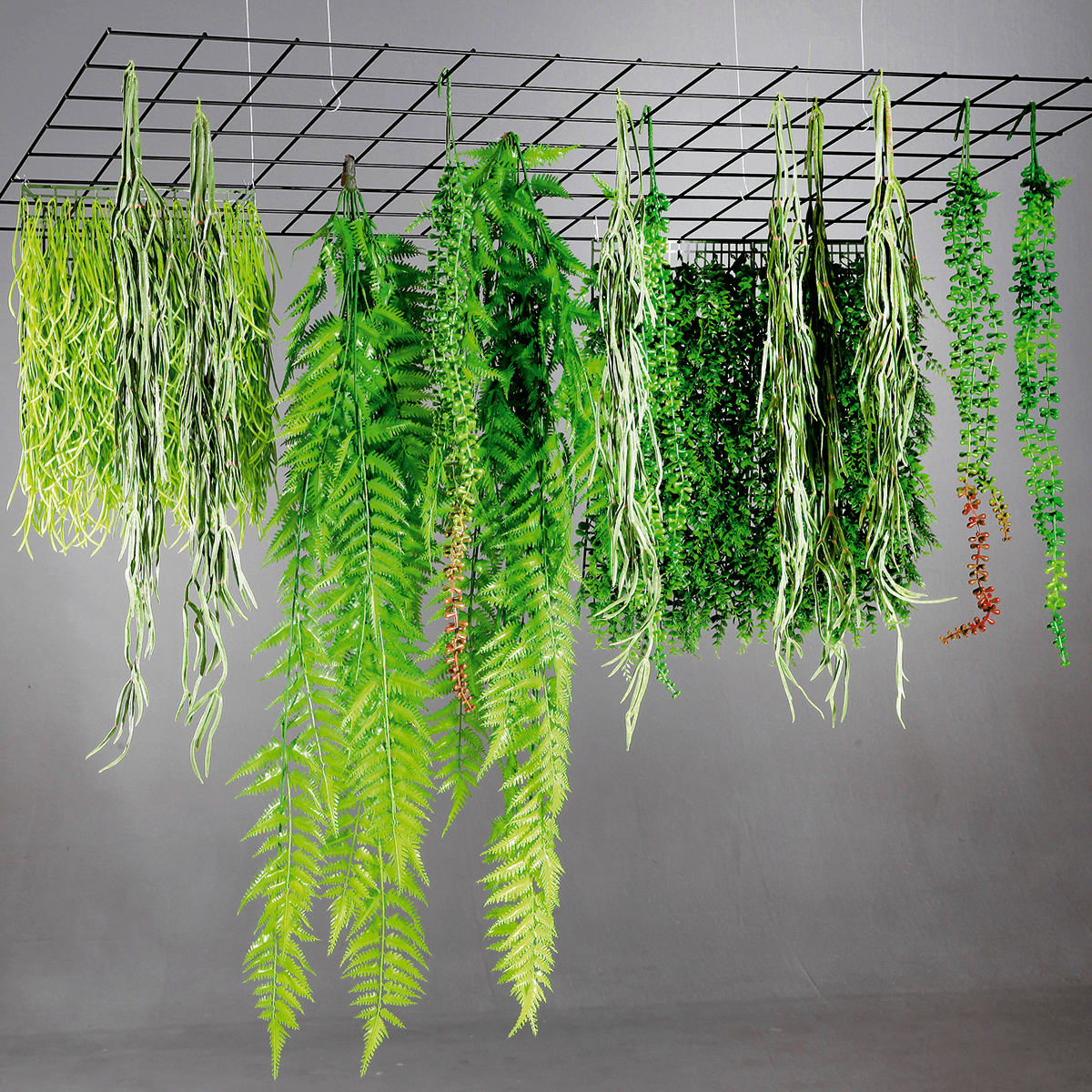 Artificial plant hanger Senecio pea plant - 2 Artificial plant hanger Senecio pea plant - 2