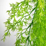 Suspension de plantes artificielles asperges ornementales vert, 84 cm - 1