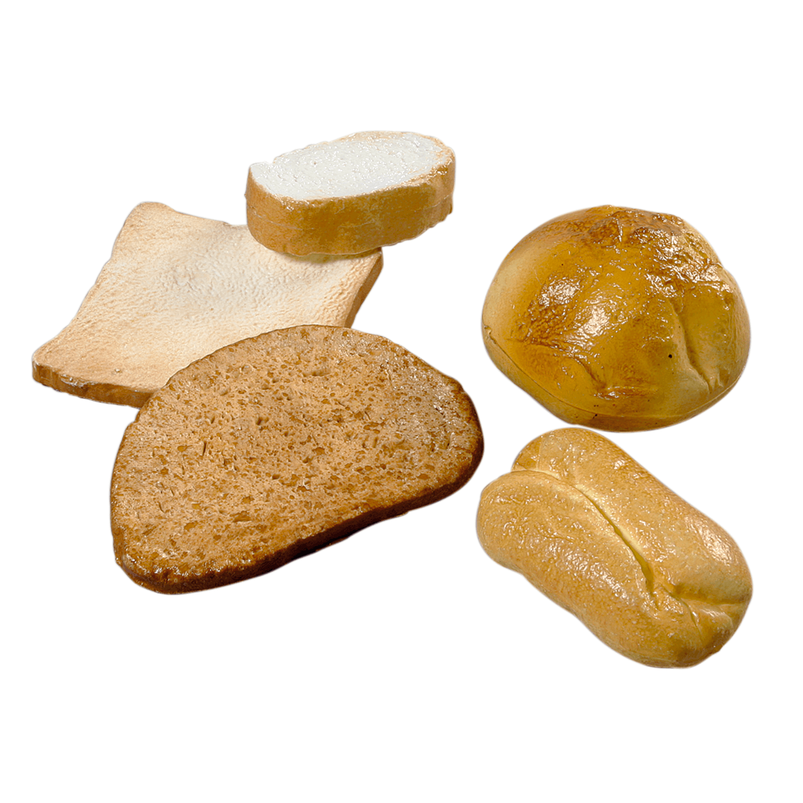 Surtido de pan de imitación, 5 piezas - 0 Surtido de pan de imitación, 5 piezas - 0