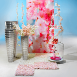 Rama decorativa con flores de cerezo rosa, 105 cm - 2