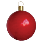 Weihnachtskugel, 100 cm Ø, rot - 0