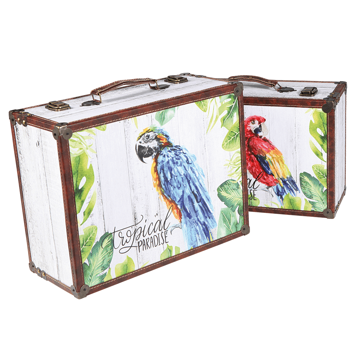 Deko Kofferset Paradise 2tlg. - 2 Deko Kofferset Paradise 2tlg. - 2