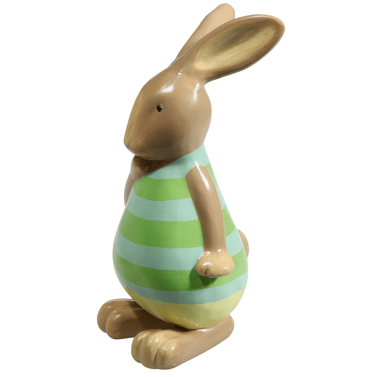 Figura decorativa Conejo de Pascua verde, 39 cm - 1 Figura decorativa Conejo de Pascua verde, 39 cm - 1