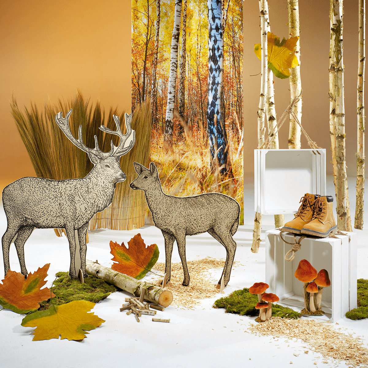 Deko-Holzgranulat natur, 500 g - 6 Deko-Holzgranulat natur, 500 g - 6