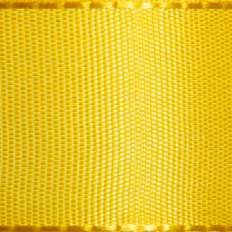 Cinta de tafetán con orillo 25 mm, 50 m, amarilla - 1 Cinta de tafetán con orillo 25 mm, 50 m, amarilla - 1