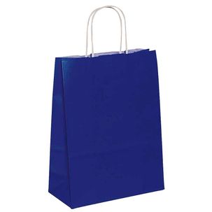 Sac "Uni", 29 x 22 cm, bleu foncé