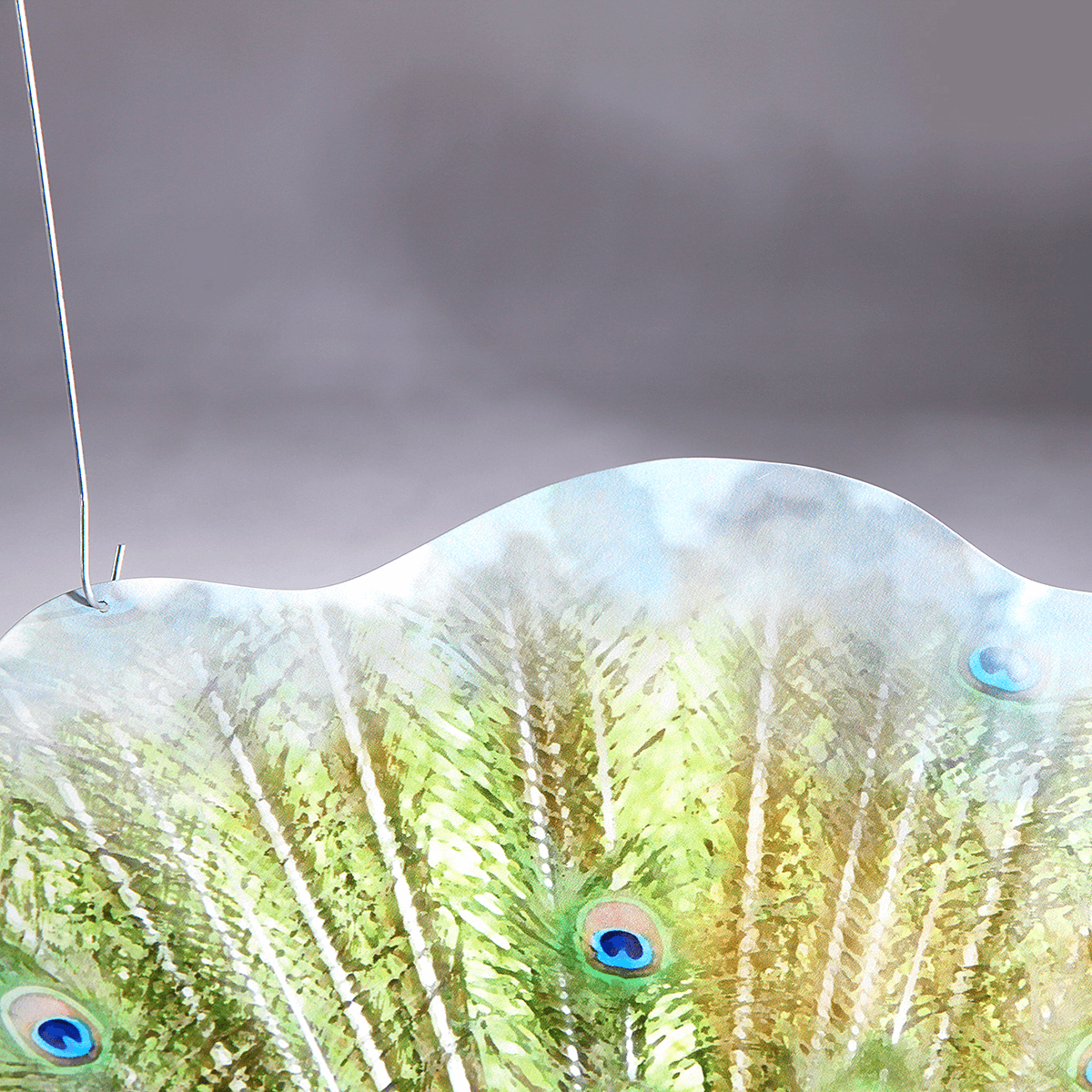 Colgante de exposición "Pavo real" anchura 62 cm - 3 Colgante de exposición "Pavo real" anchura 62 cm - 3