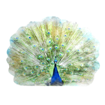 Display-Hänger "Pfau" 62 cm hoch - 0