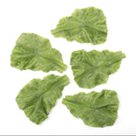 Feuilles de salade vert aliment factice, 5 pces - 0