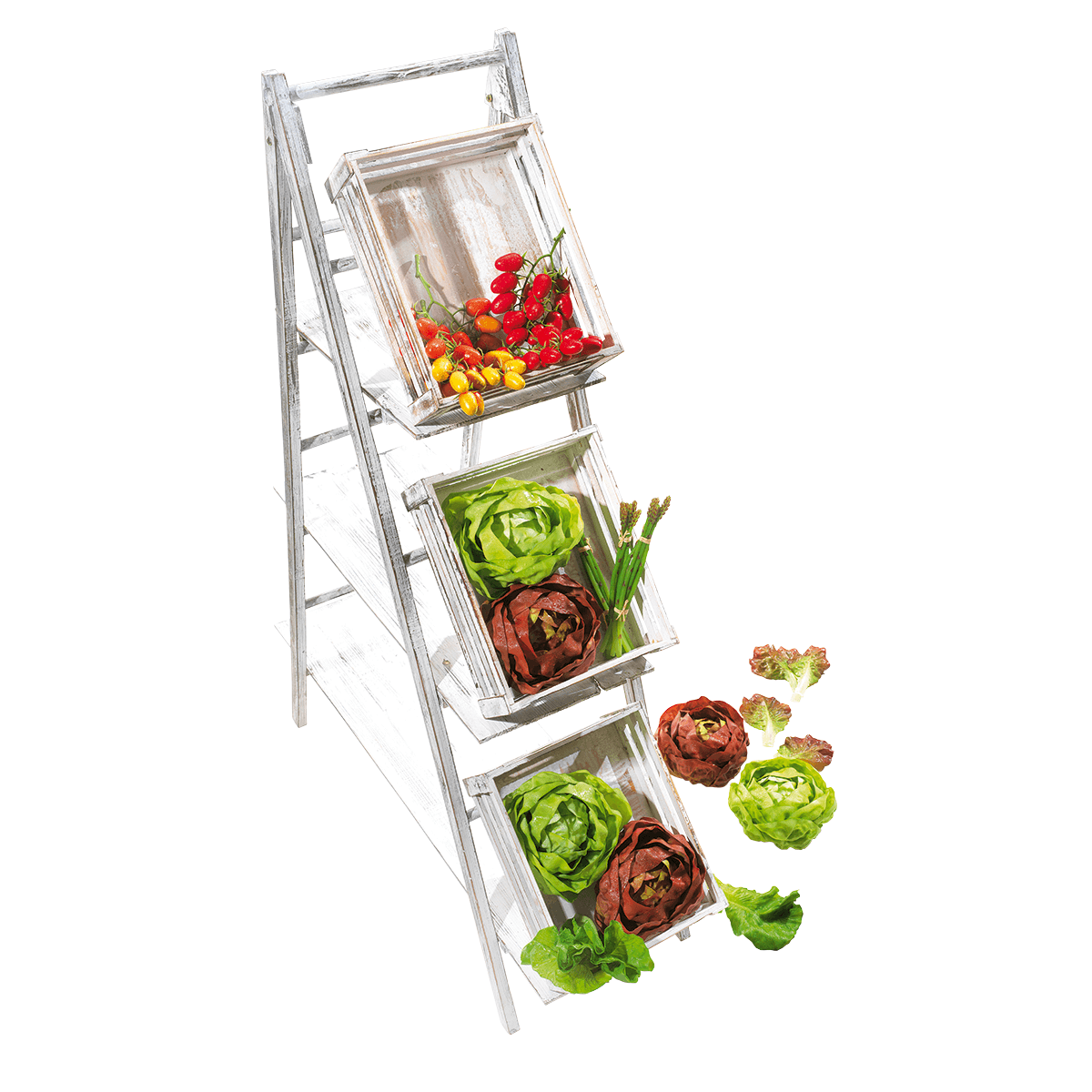 Imitación de hojas de ensalada comida, 5 piezas - 6 Imitación de hojas de ensalada comida, 5 piezas - 6