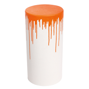 Columna decorativa anaranjado 60 cm