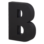 Decorative presenter letter B, height 50 cm - 0