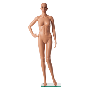 Sustainable Mannequin Lady, 178 cm, beige