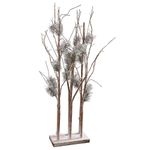 Pin à branches lumineuses LED, LED chaudes, 90 cm - 0