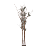 Pin à branches lumineuses LED, LED chaudes, 130 cm - 3