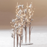 Pin à branches lumineuses LED, LED chaudes, 130 cm - 0