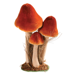 Decorative mushroom, height 27 cm - 0