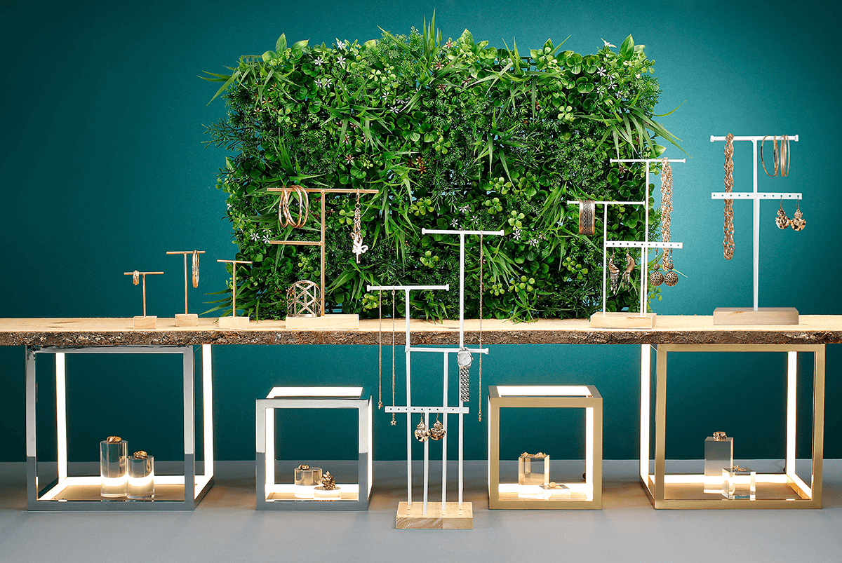 Dé LED dimmable, argent, 20 x 20 cm - 5 Dé LED dimmable, argent, 20 x 20 cm - 5