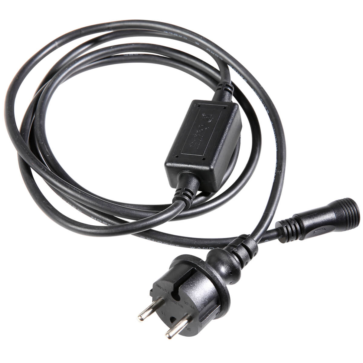 Anschlusskabel IP44 für LED-Produkte System IP67, schwarz - 1