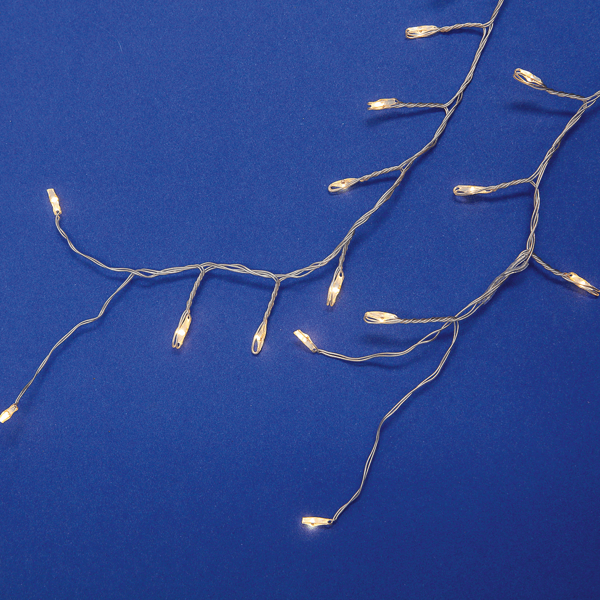 Anneau lumineux en fil de fer LED "Feu d’artificie", long. 60 cm, Ø 20 cm - 5