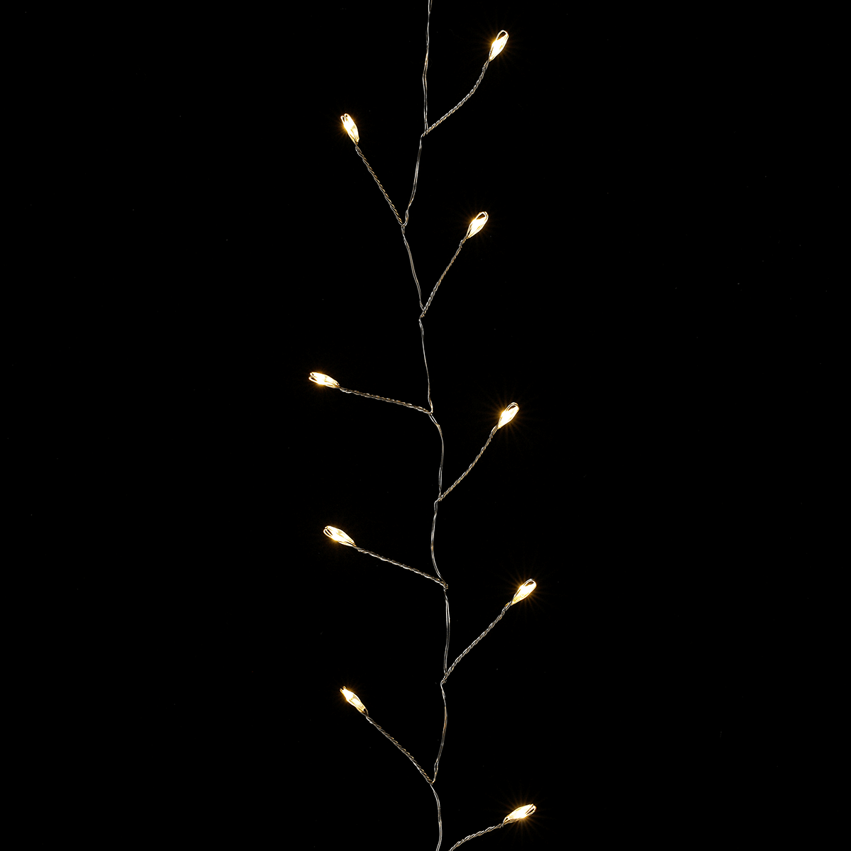 LED wire icicle light "Fireworks", light curtain width 385 cm - 2