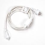 Connection cable IP44 for LED products system IP67, white - 0