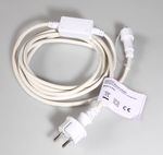 Connection cable IP44 for LED products system IP67, white - 1