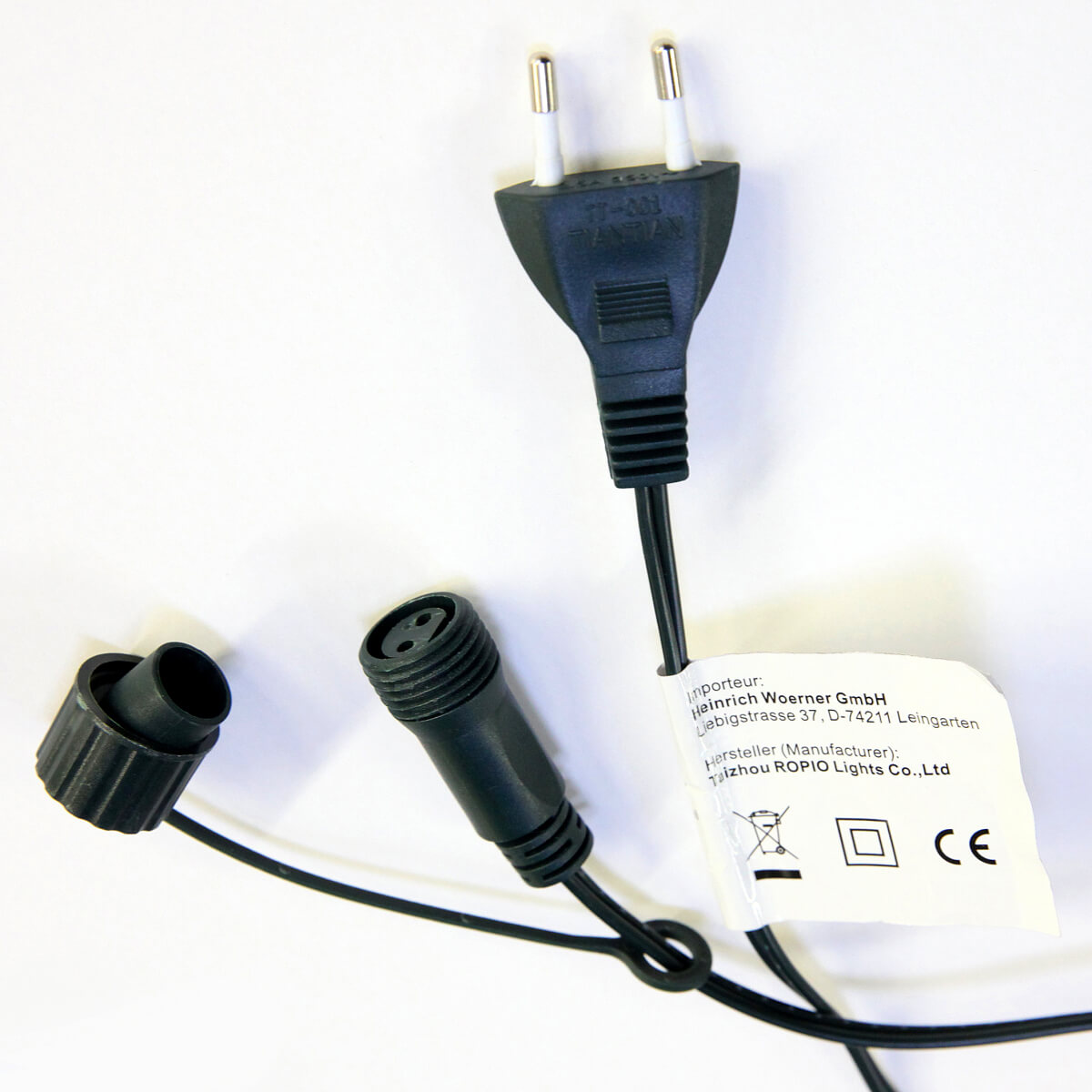 LED professional light curtain system IP20, 600 LED, 300 x 200 cm, without cable - 4