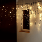 Luz Icicle Light LED para uso profesional Sistema IP67, 228 LED, 300 x 100 cm, sin cable - 0