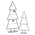 Metall-Tannenbaum 77 cm hoch - 2