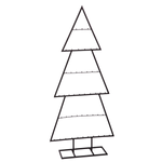 Metal fir tree height 110 cm - 0