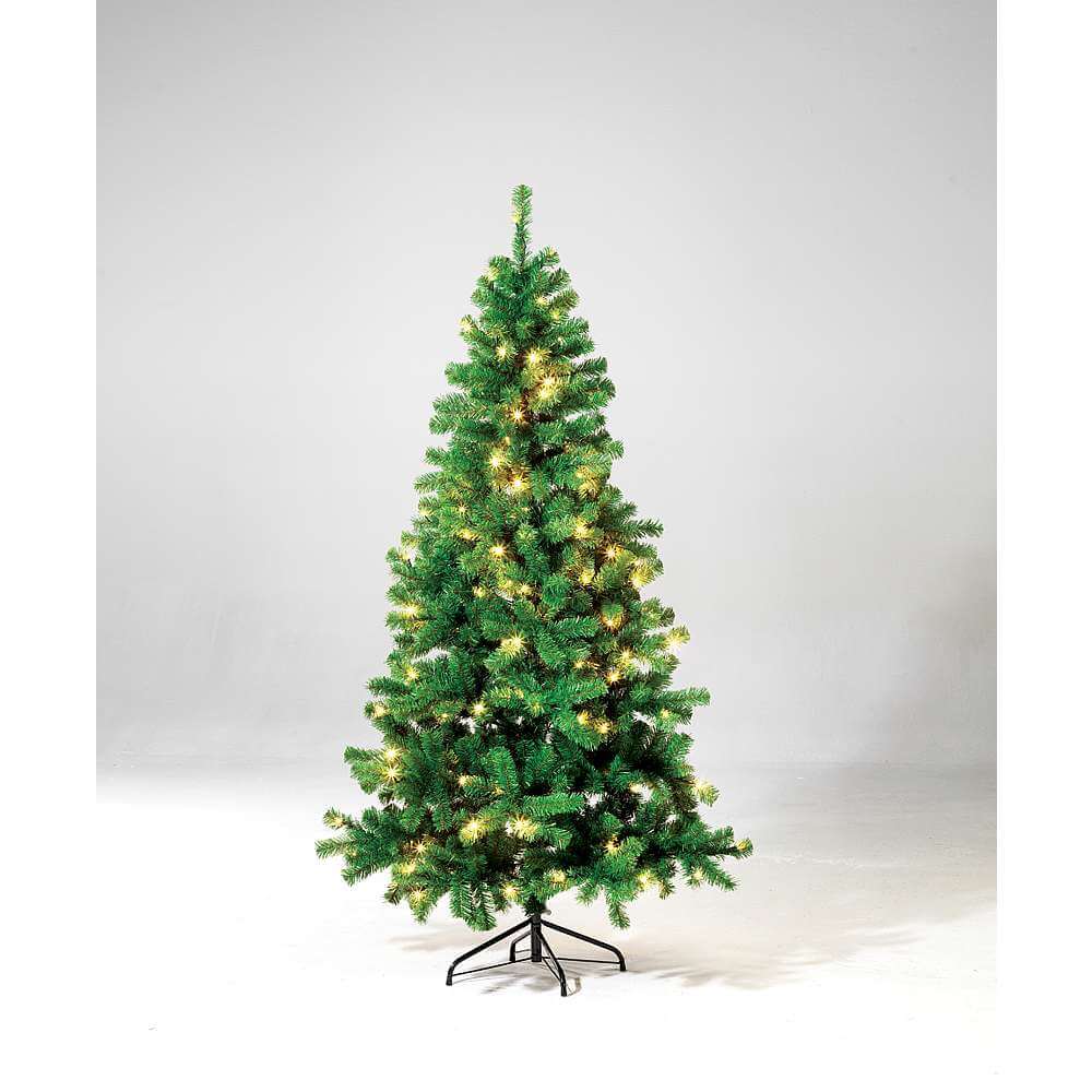 Schmaler, künstlicher Weihnachtsbaum mit LED 150 cm - 3 Schmaler, künstlicher Weihnachtsbaum mit LED 150 cm - 3