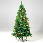 Narrow Artificial Christmas Tree with LED 180 cm  - 0