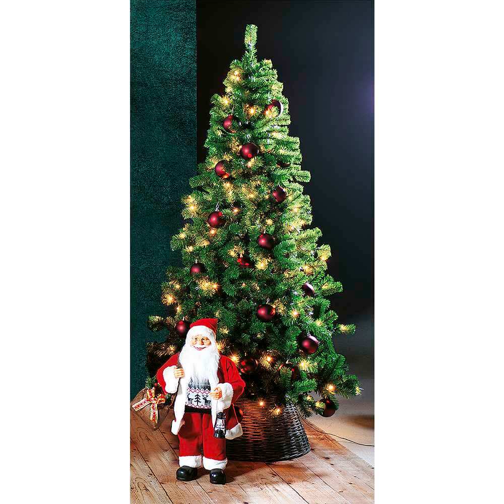 Narrow Artificial Christmas Tree with LED 210 cm - 4 Narrow Artificial Christmas Tree with LED 210 cm - 4