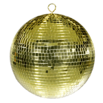 Disco ball, gold, Ø 30 cm - 0